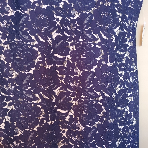 💙Navy Lace dress💙 - Picture 6 of 7
